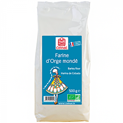 Farine d'orge mondé - 500g