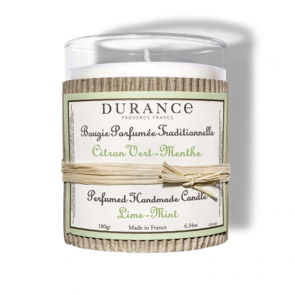 Bougie parfumée - Citron vert Menthe - 180g