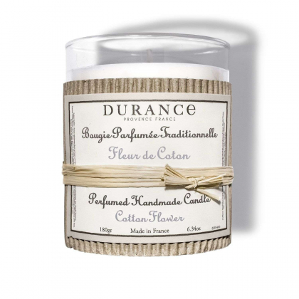 Bougie parfumée - Fleur de Coton - 180g