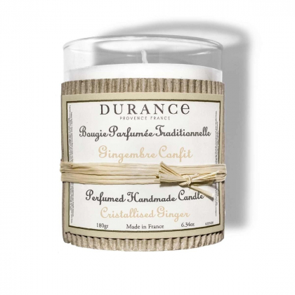Bougie parfumée - Gingembre confit - 180g