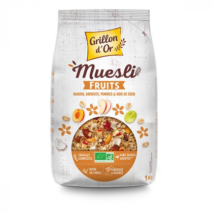 Muesli familial aux fruits - 1kg