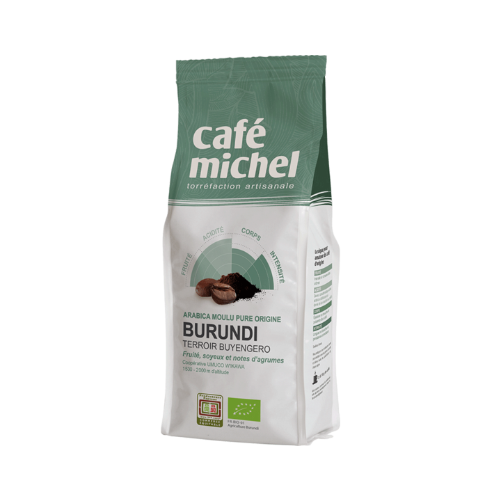 Café bio moulu - Burundi - 250g