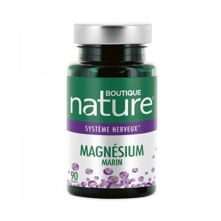 Magnésium marin 90 gélules BOUTIQUE NATURE