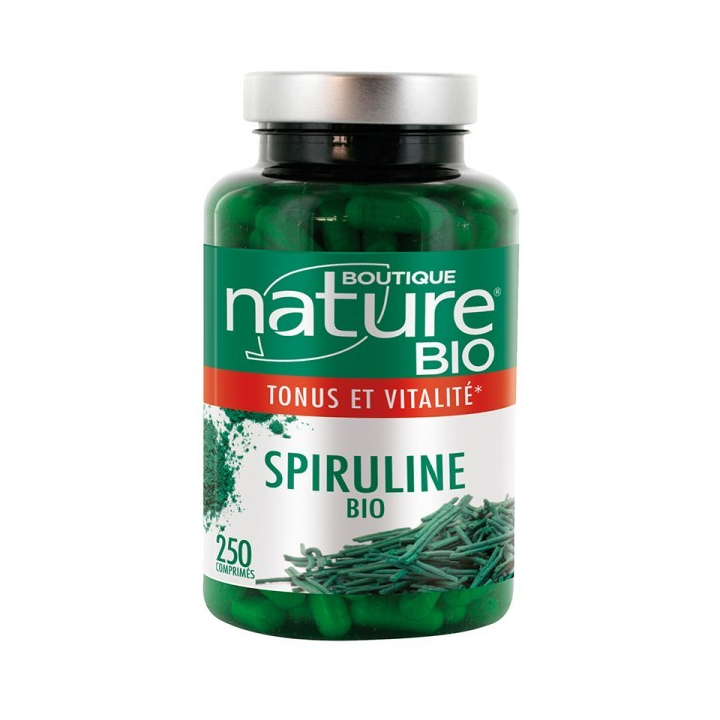Spiruline bio - Tonus et vitalité - 250 comprimés