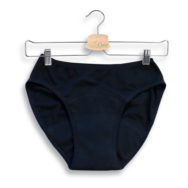 Culotte menstruelle en coton bio Taille L Lavable et