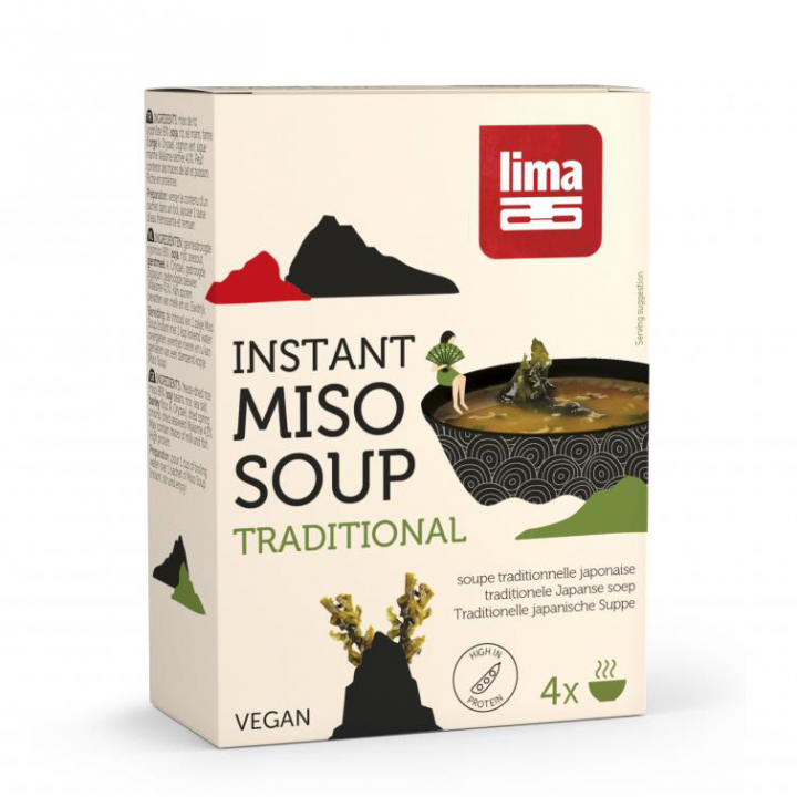 Soupe miso instantanée - 4x10g