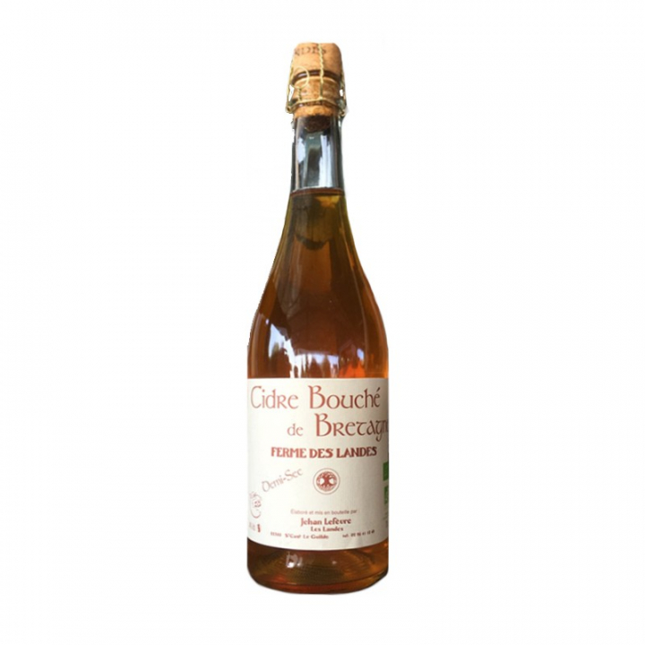 Cidre Demi-sec bio - 75cL