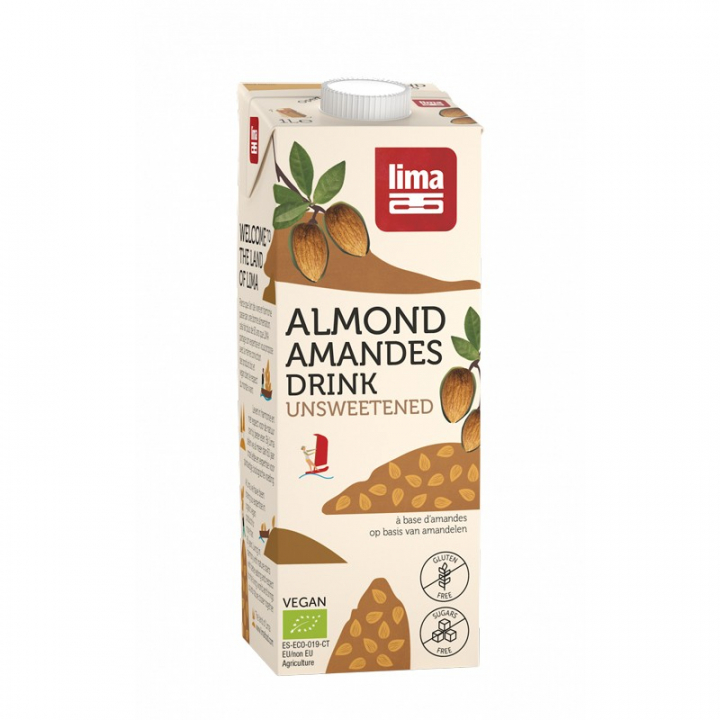 Boisson d’amandes sans sucre - 1L