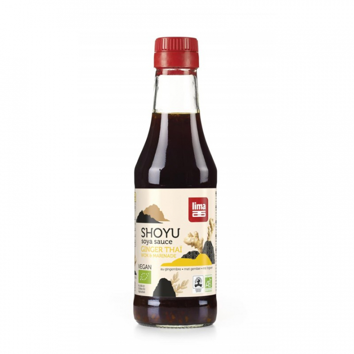 Shoyu gingembre thaï - Sauce soja - 250mL