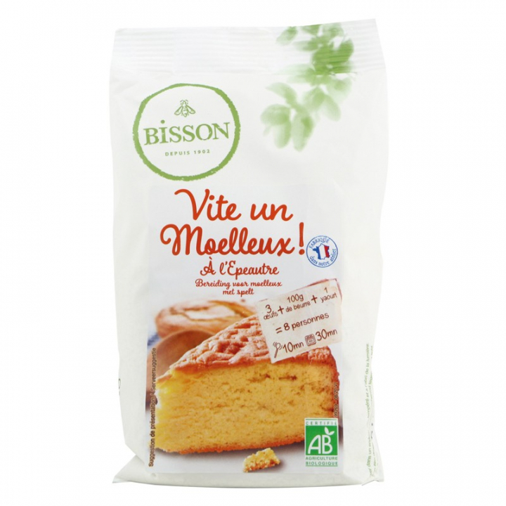 Vite un moelleux ! - Préparation pour moelleux à l'épeautre - 300g Bisson