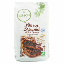Vite un brownie ! - Préparation pour brownie au chocolat - 300g Bisson