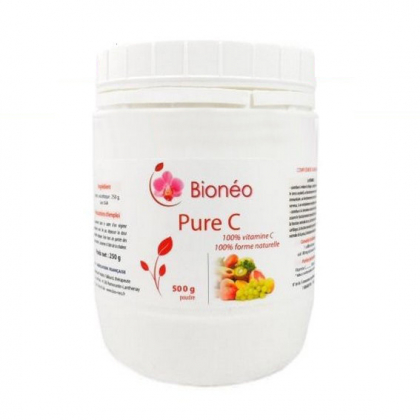 Vitamine C naturelle en poudre - 500g Bionéo