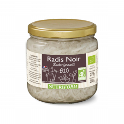 Radis noir bio lacto-fermentés - 380g Nutriform