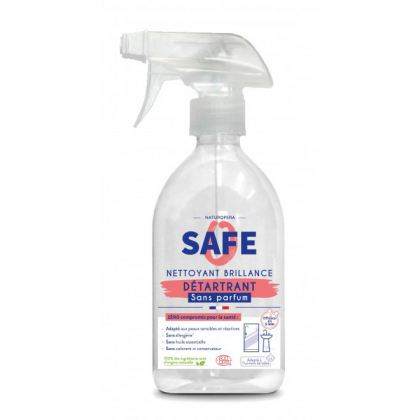 Spray détartrant brillance naturel - 500mL Safe