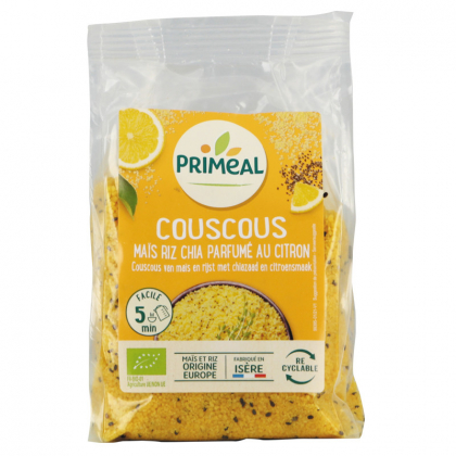 Couscous maïs, riz et chia au citron - 300g