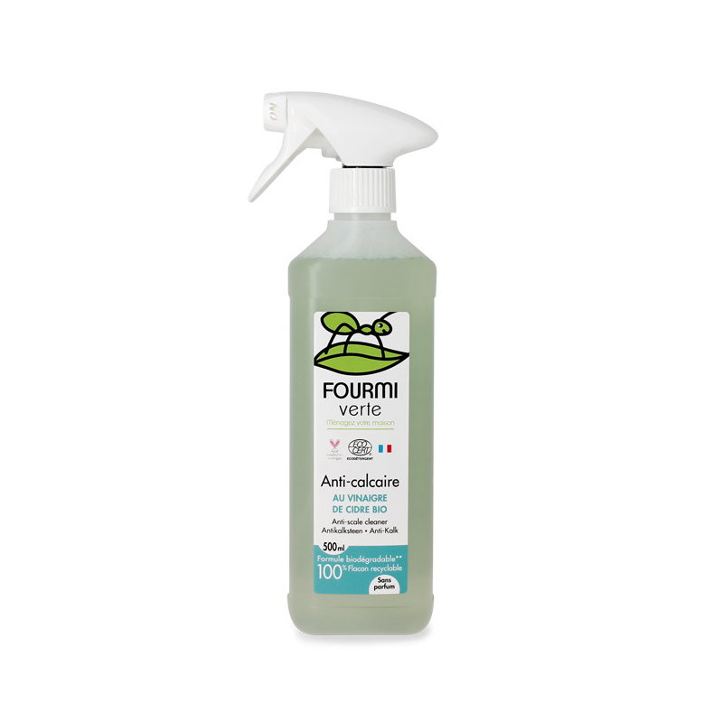 VINAIGRE DE NETTOYAGE POMME VERTE 9,5° (SPRAY) 750ML