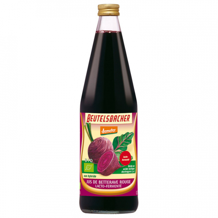 Jus de betteraves bio lactofermenté - 75cL