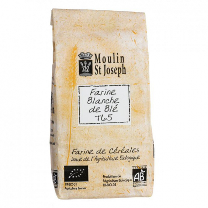 Farine de blé T65 bio - 1kg Moulin St Joseph