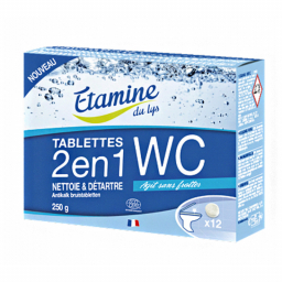 Tablettes WC 2 en 1 - Boite de 12 Etamine du Lys