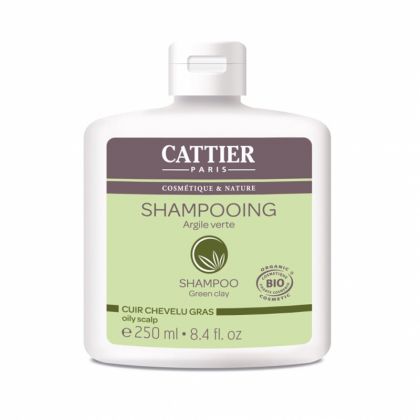 Shampoing argile verte cheveux gras - 250mL