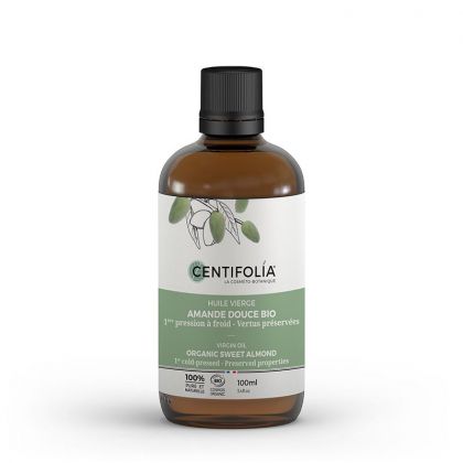 Huile Végétale Vierge Amande Douce 100ml CENTIFOLIA