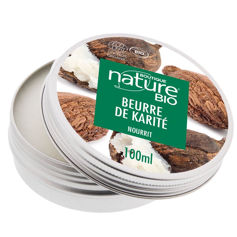 Beurre de karité bio - 100ml, Boutique Nature