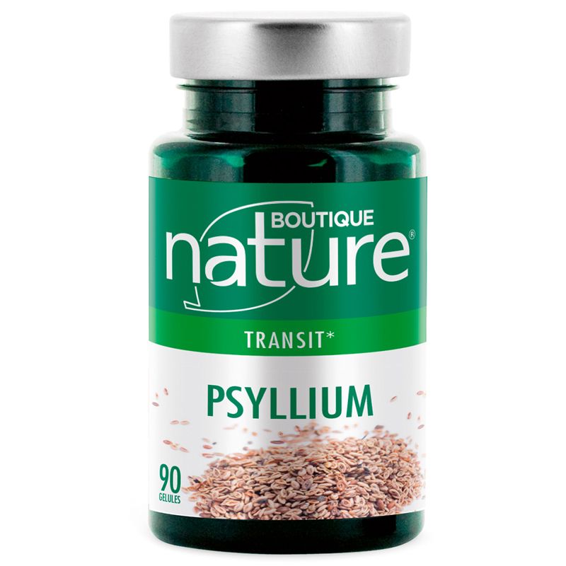 Psyllium - Transit intestinal - 90 gélules, Boutique Nature