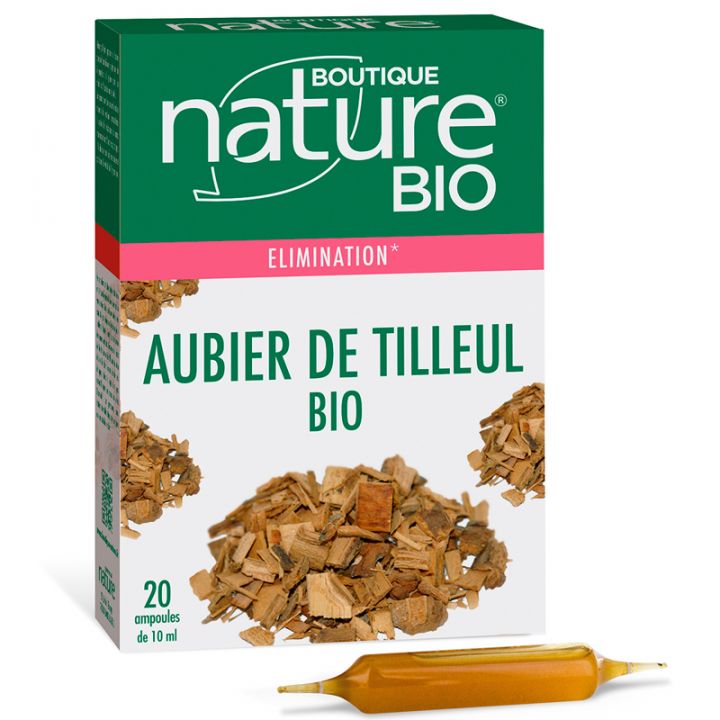 Aubier De Tilleul Phyto Concentré Bio 20 Ampoules de 10 ml BOUTIQUE NATURE