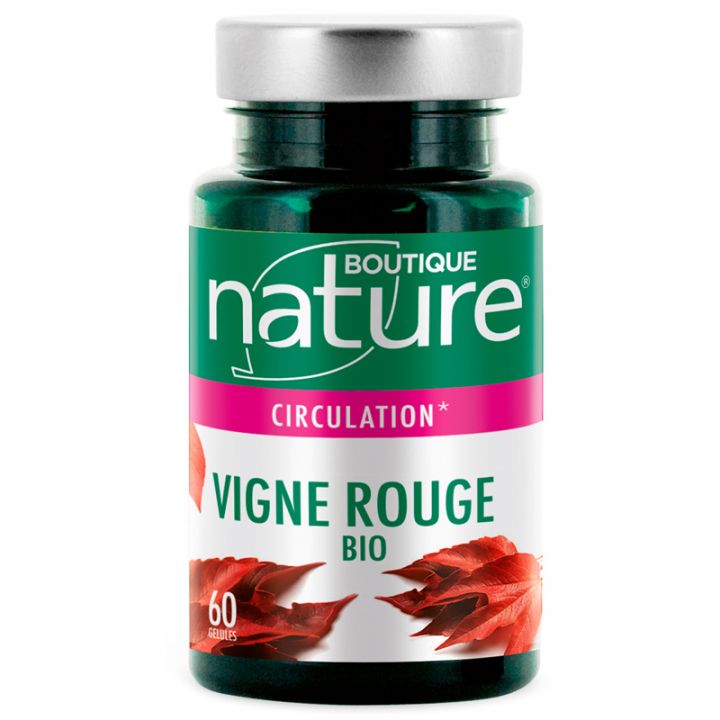 Vigne Rouge Bio 60 Gélules BOUTIQUE NATURE