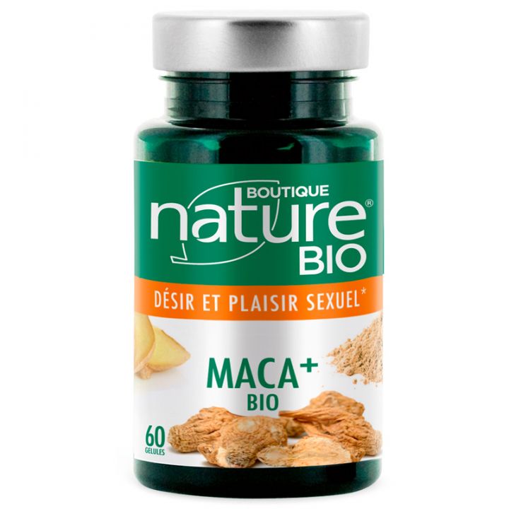 Maca + Bio 60 Gélules BOUTIQUE NATURE