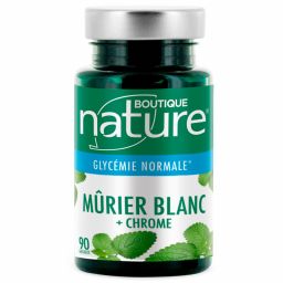 Mûrier Blanc + Chrome 90 Gélules BOUTIQUE NATURE