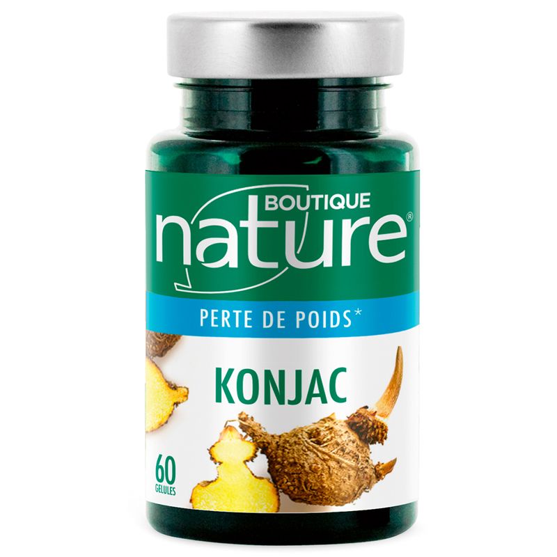 Konjac 60 et 200 Gélules - Coupe faim