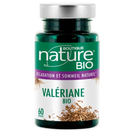 Valériane Bio 60 ou 180 Gélules BOUTIQUE NATURE
