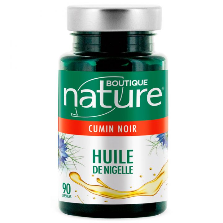 Nigelle Cumin Noir 90 Capsules BOUTIQUE NATURE