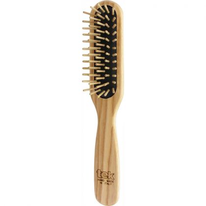 Brosse Rectangle Petit Modèle Frêne Naturel TEK