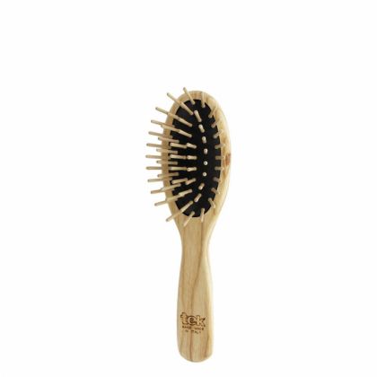 Brosse Ovale Petit Modèle Frêne Naturel TEK