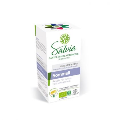 Nuitcalm'aroma Sommeil Bio 90 Capsules SALVIA