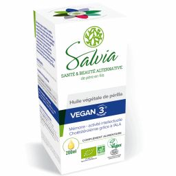 Huile Végétale Périlla Vegan 3 Bio SALVIA