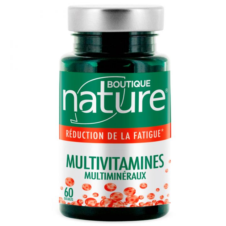 Multivitamines Multiminéraux 60 Gélules BOUTIQUE NATURE