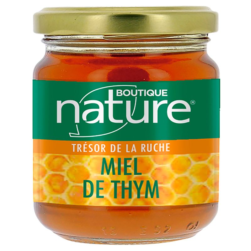 Miel de thym Boutique Nature antiseptique, cicatrisant. Par 3-10%