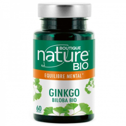 Ginkgo Biloba bio - 60 gélules