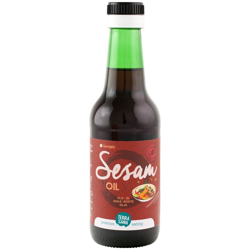 Huile de sésame grillé bio - 250ml | Belvibio.com