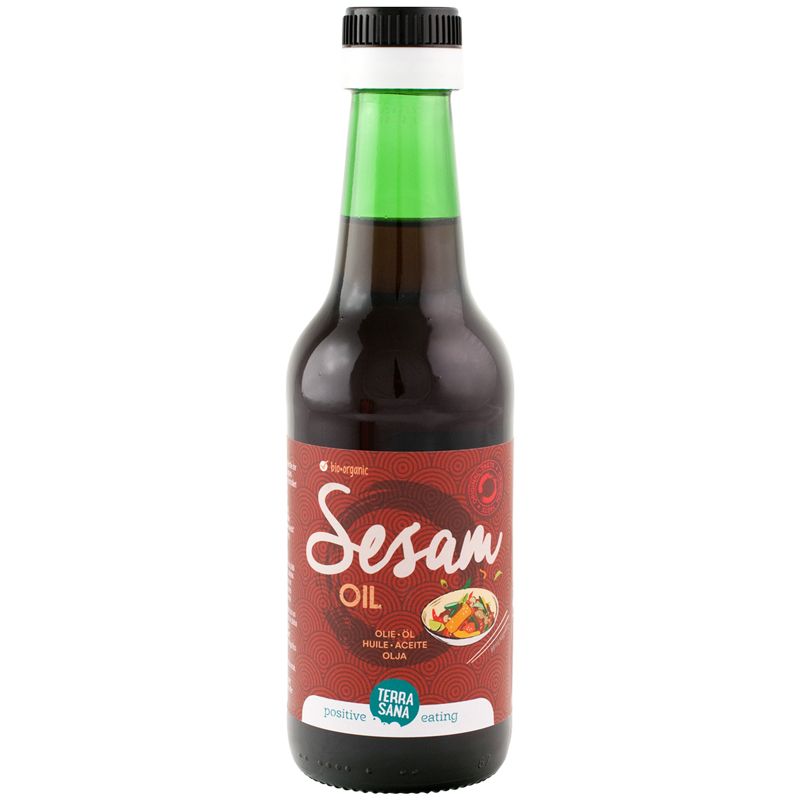 Huile de sésame grillé bio - 250ml