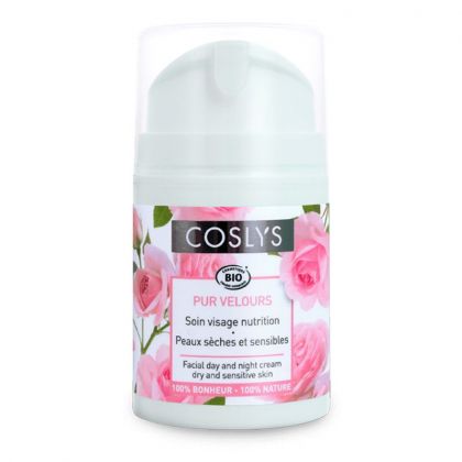 Soin visage nutrition pur velours - Peaux sèches et sensibles - 50ml