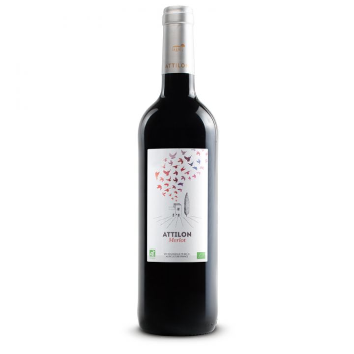 Allusion Merlot - IGP Méditerranée Rouge - 75cL