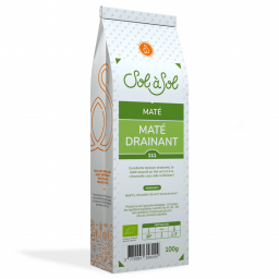 Maté drainant thé vert citron - 100g