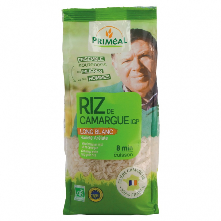 Riz long blanc de Camargue - 1kg