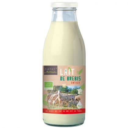 Lait de brebis entier - 750ml