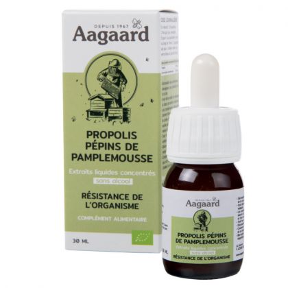 Gouttes propolis sans alcool - 30ml