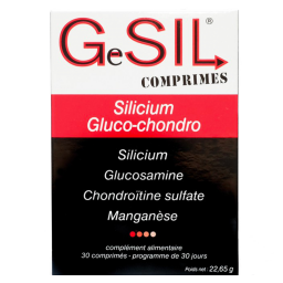 Gesil® silicium cluco-chondro - 30 comprimés